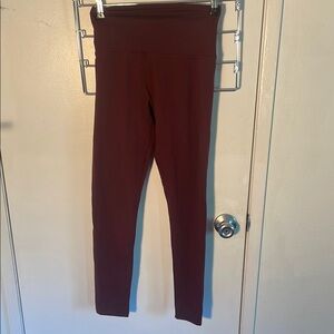 Aerie Offline High-Waisted Plum Leggings